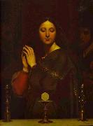 Jean Auguste Dominique Ingres The Virgin of the Host oil painting picture wholesale